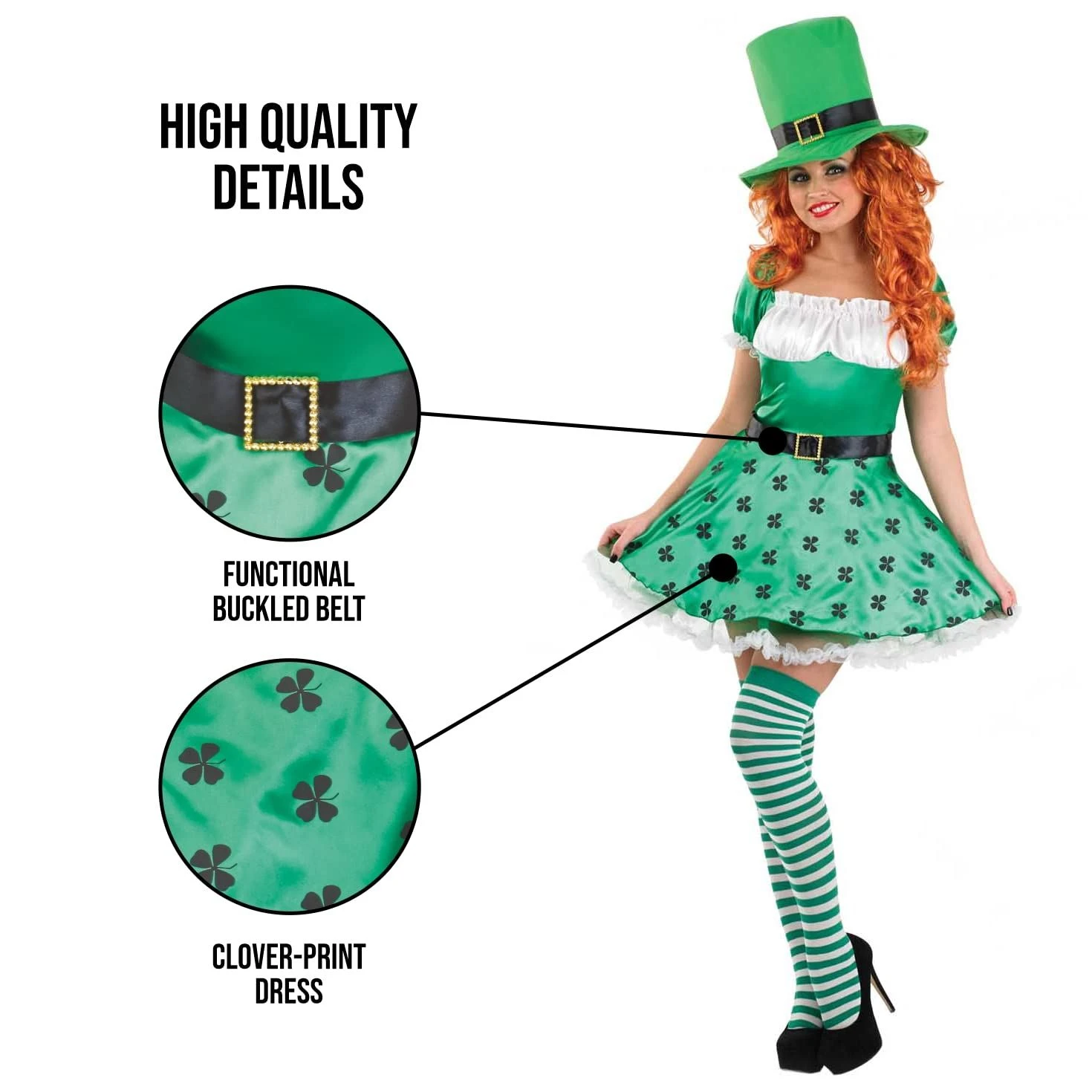 Costume Leprecauno Donna 6 Costume Leprecauno Donna - immagine 4