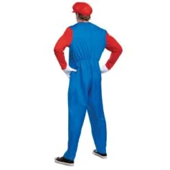 Costume Super Mario Adulti -Angels Face Negozio 10775 back