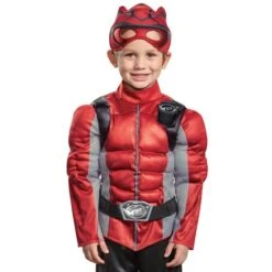 Power Rangers Beast Morphers Red Ranger Beast Morphers Toddler Muscle Jumpsuit Outfit 7 Power Rangers Beast Morphers Red Ranger Beast Morphers Toddler Muscle Jumpsuit Outfit -Angels Face Negozio 13184 inset