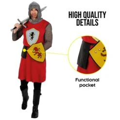 Costume Cavaliere Uomo -Angels Face Negozio 145c2f78eddd0c2af359d3aceb5b971fc5ae81521bf145a9b415d33a2e597dc8