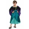 Costume Anna Regina Frozen 2 Deluxe Plus Bambina