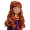 Kids Disney Princess Anna Frozen Costume Parrucca