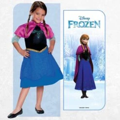Costume Anna Viandante Frozen Standard Bambina -Angels Face Negozio 1a68074bea9cff1b653f35a2ecde293da2f392fb2218404cf7d738d55aba36b0
