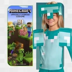 Costume Minecraft Armatura Diamanti Bambino 11 Costume Minecraft Armatura Diamanti Bambino -Angels Face Negozio 1c360008bebd47814dd08963baa3e6dacf20edb45f979587a1df18875f418e02