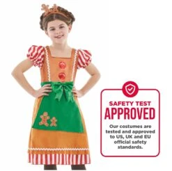 Costume Pan Di Zenzero Bambina -Angels Face Negozio 2dfd308d992d0958b77acba48a0d35503062b3000f47b95d841809c1a37809a9