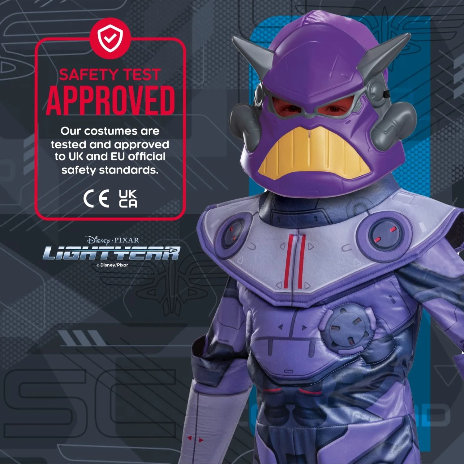 Kids Toy Story Emperor Zurg Deluxe Costume 7 Kids Toy Story Emperor Zurg Deluxe Costume - immagine 5