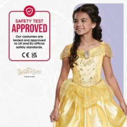 Vestito Principessa Belle Classico Bambina -Angels Face Negozio 394f9f3a1a1d0464a276992507fb6c00587613a654b7081c3004f098bf1f1ada