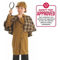 Costume Sherlock Holmes Bambino -Angels Face Negozio 3fbe71c5abf128d30b90b10b8d2a5b13e060247d10ce64d2b4fb24dc16b88855