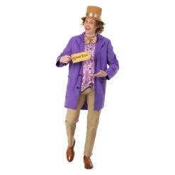 Costume Proprietario Di Una Fabbrica Di Cioccolato Uomo -Angels Face Negozio 4