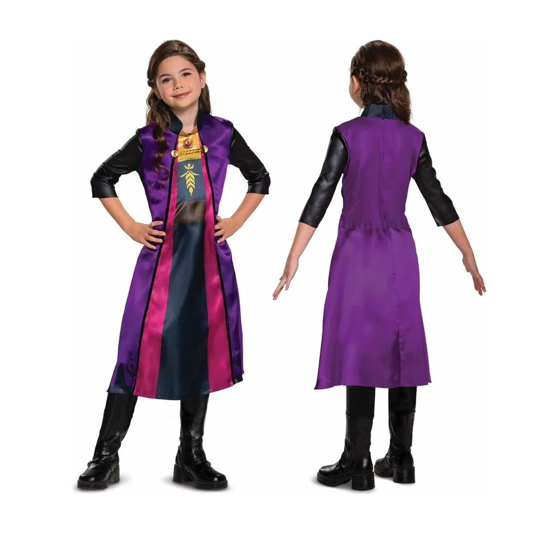 Costume Anna Viandante Frozen 2 Standard Bambina 4 Costume Anna Viandante Frozen 2 Standard Bambina - immagine 2