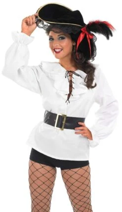 Camicia Pirata Uomo E Donna -Angels Face Negozio 46a6308c2037021d268b5a5b6530be36065e52f563cf4b85588a3f55b2fa349b