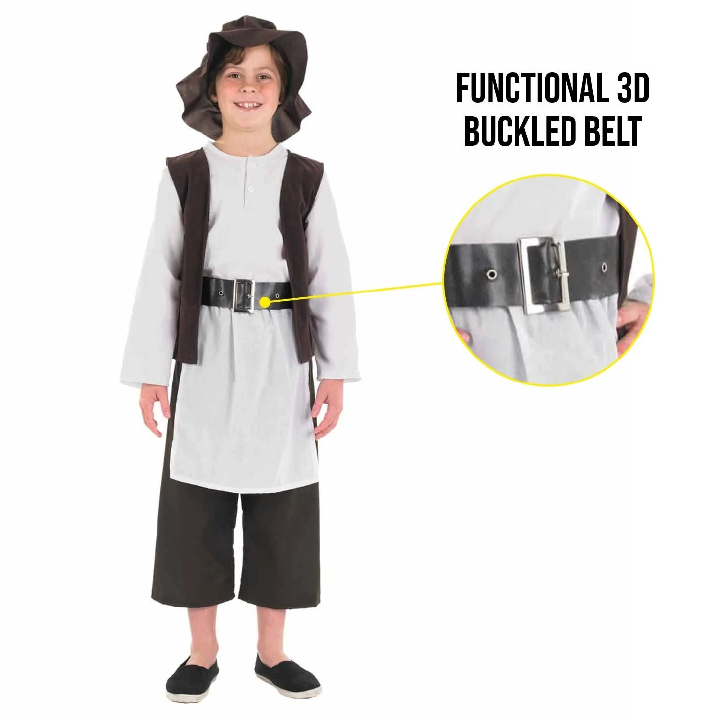 Costume Contadino Medievale 5 Costume Contadino Medievale - immagine 3