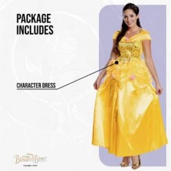 Vestito Principessa Belle Classico Adulti -Angels Face Negozio 4b07e048cb8f3e35e8bdf04a2f5c79e969de31a16c34688e896f2fd6b79bda0b