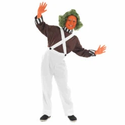 Costume Operaio In Una Fabbrica Di Cioccolato Bambino