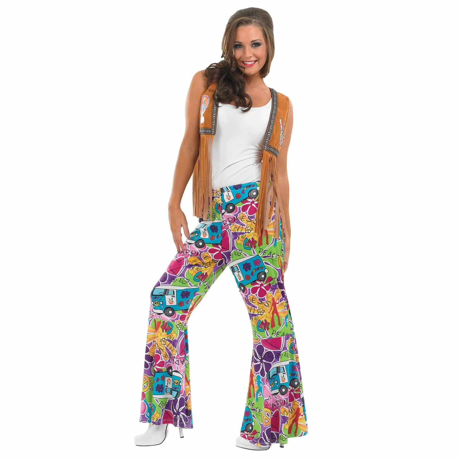 Pantaloni Hippie Donna 3 Pantaloni Hippie Donna