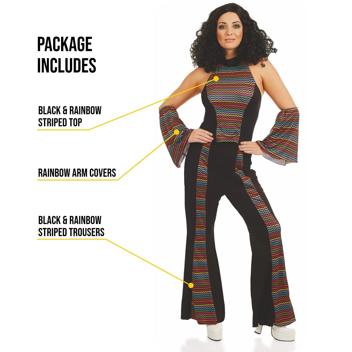 Costume Disco Donna 4 Costume Disco Donna - immagine 2