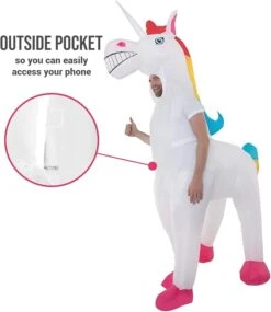 Costume Gonfiabile Unicorno Adulto 13 Costume Gonfiabile Unicorno Adulto -Angels Face Negozio 51ou0n5lpjl. ac sx679