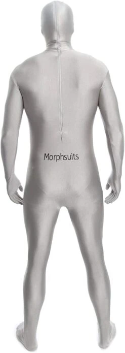 Morphsuit Argento Adulto -Angels Face Negozio 51qr42d2qhl. ac sx425 1
