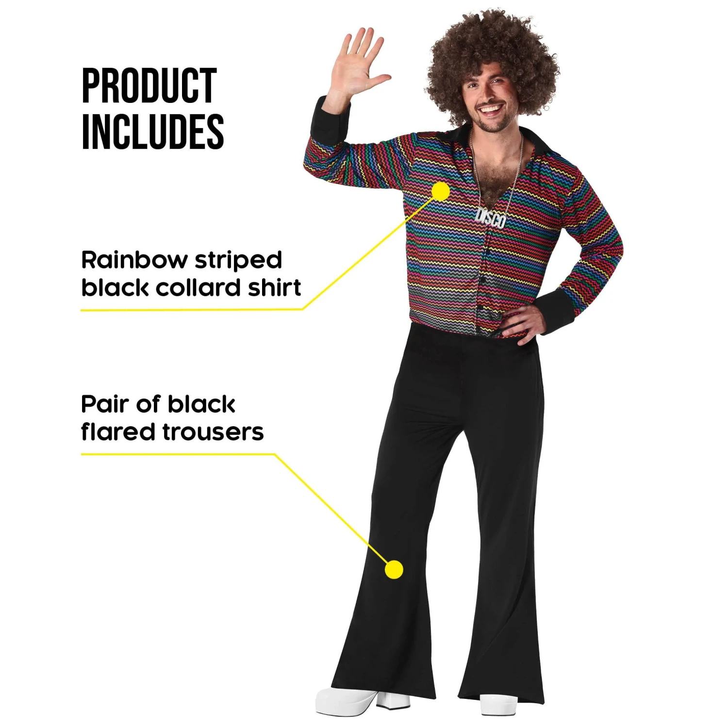 Costume Disco Uomo 4 Costume Disco Uomo - immagine 2