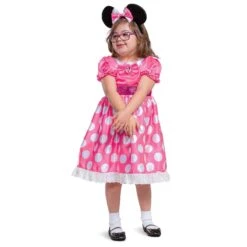 Costume Minnie Rosa Bambina -Angels Face Negozio 57718fa0f50770c888a632df16c5bad4f012462668a0273dc93a64e599dd89eb