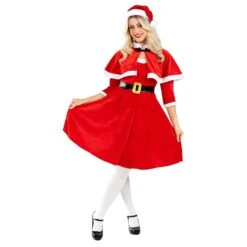 Costume Babbo Natale Donna -Angels Face Negozio 59401b9b5bc16b9e13d14edb0d71d8668b1c717a54d6c053a91227d67b0c0b1a
