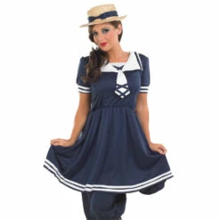 Costume Da Bagno Vittoriano Donna 9 Costume Da Bagno Vittoriano Donna -Angels Face Negozio 5 0 5055305428474.pt01