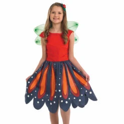 Costume Fata Dei Boschi Bambina -Angels Face Negozio 5 0 5055305464366.pt01