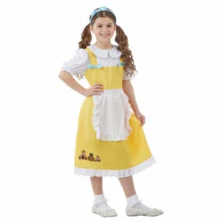 Costume Riccioli D'Oro Bambina -Angels Face Negozio 5 0 5055305478431.pt01