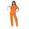 COSTUME Arancione Da Carcerato Donna -Angels Face Negozio 5b0e85da9f34437f61bb9dcd950369b1b51337ba569546ae40580284c3c39c06