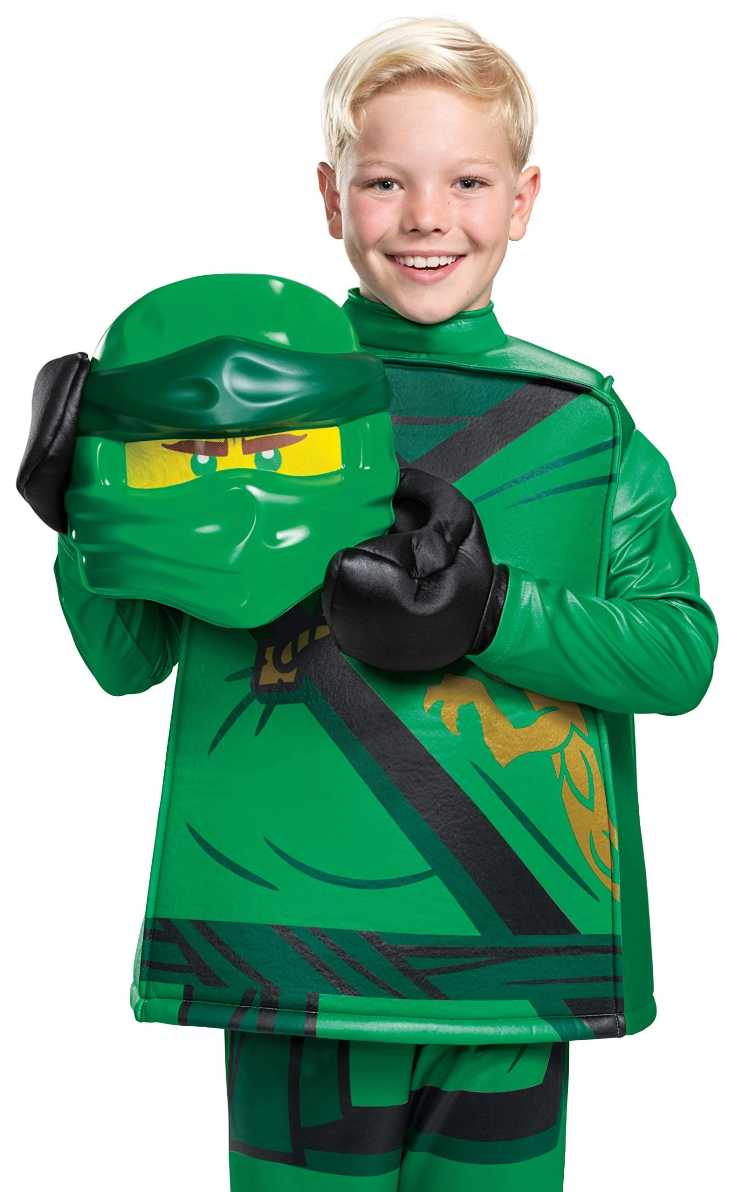 Costume Lego Ninjago Lloyd Bambino 6 Costume Lego Ninjago Lloyd Bambino - immagine 4