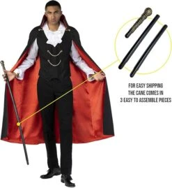 Mens Cool Dracula Costume 10 Mens Cool Dracula Costume -Angels Face Negozio 61fijzh84il. ac sx679