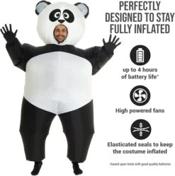 Costume Gonfiabile Panda Adulto -Angels Face Negozio 61lq65re7sl. ac sx679