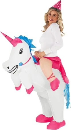 Costume Gonfiabile Unicorno Cavalcabile Adulto -Angels Face Negozio 61tmayqwbvl. ac sx425