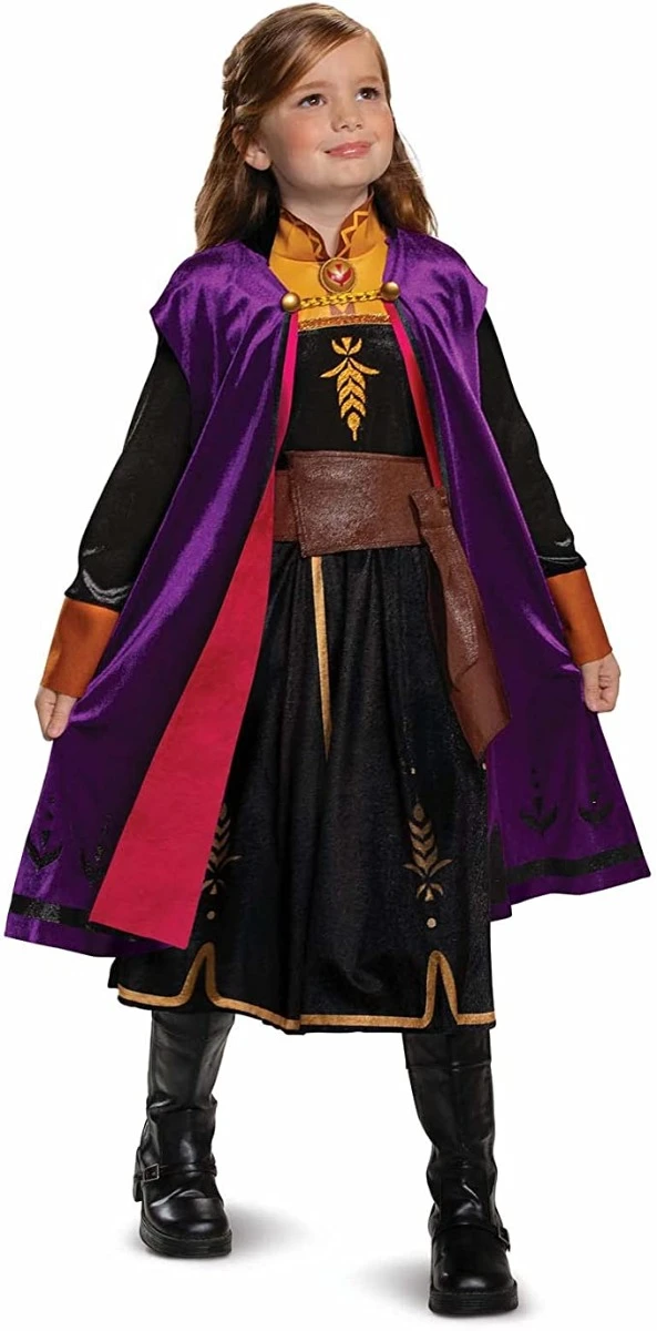 Costume Anna Viandante Frozen 2 Deluxe Bambina 4 Costume Anna Viandante Frozen 2 Deluxe Bambina - immagine 2