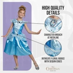 Costume Cenerentola Classico Bambina 9 Costume Cenerentola Classico Bambina -Angels Face Negozio 66d54c6050ae739ed7fd639e1eefb277cfe3a69f173c39bc7c4acc50174eca7e