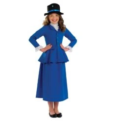 Costume Da Tata Vittoriana Per Bambini