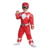 Costume Power Ranger Rosso Bambini 1 Costume Power Ranger Rosso Bambini -Angels Face Negozio 67368 1