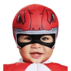 Costume Power Ranger Rosso Bambini -Angels Face Negozio 67368 w mask