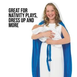 Costume Vergine Maria Bambina -Angels Face Negozio 6b1cfd334ae4223d4dc57c92eb1887208476ee4c85ca60d9d5ea7aae3a8de7a4