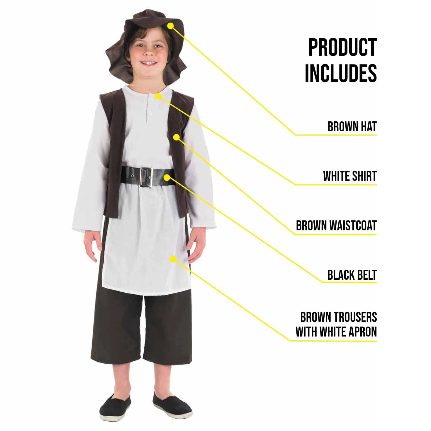 Costume Contadino Medievale 4 Costume Contadino Medievale - immagine 2