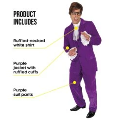 Costume Austin Powers -Angels Face Negozio 6e00404cecd59005c01ef89123956901b4764a82646351185be4e61c88234e13
