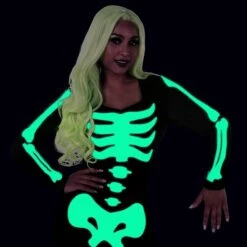 Tutina Scheletro Fosforescente Donna 11 Tutina Scheletro Fosforescente Donna -Angels Face Negozio 71c8cygin6l. ac sx679