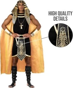 Mens Egyptian Pharaoh Costume -Angels Face Negozio 71gb3ykbvfl. ac sx679
