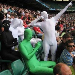 Morphsuit Argento Adulto -Angels Face Negozio 71rrjsfwokl. ac sx425 1