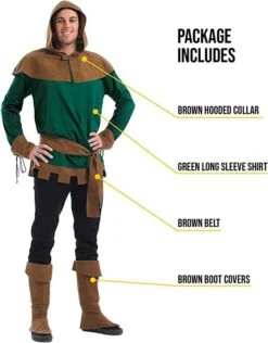 Costume Robin Hood Uomo -Angels Face Negozio 7459c3816d2cd37388d2cb13d0f793e7d85fee08cd586e1e039fb3e5a7996008