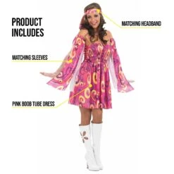 Costume Hippie Donna -Angels Face Negozio 74eec7ba67f2c6de50c36c159e0fd931818076c4ca20dd736ccdcc5f14080a17