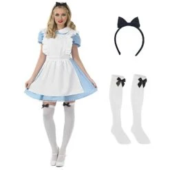 Costume Alice Nel Paese Delle Meraviglie Donna 8 Costume Alice Nel Paese Delle Meraviglie Donna -Angels Face Negozio 766263ff254ef518bdd71495f99715d2f4ad43ef81ed10fa977306659a45244a