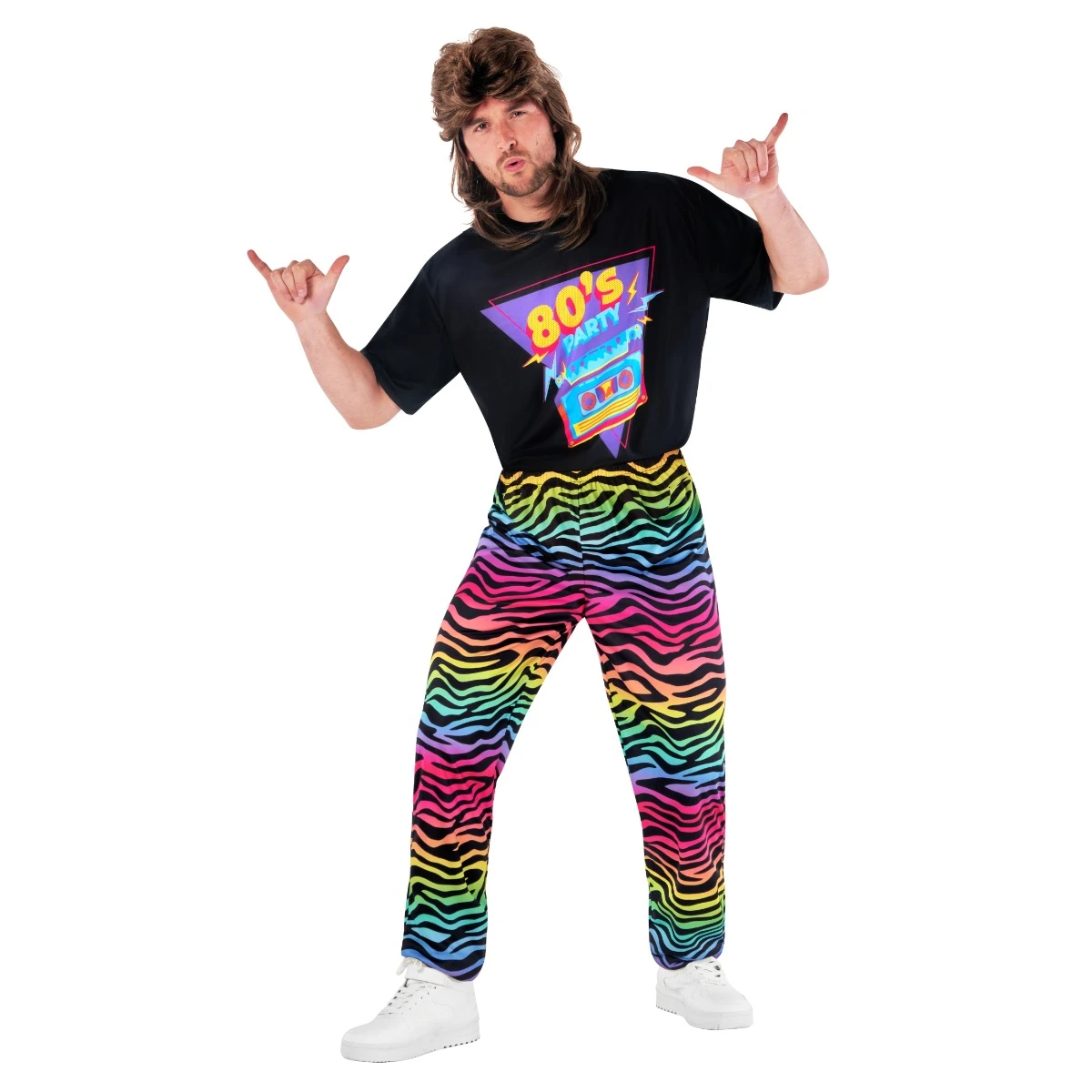 Costume Da Festaiolo Anni '80 Da Uomo 9 Costume Da Festaiolo Anni '80 Da Uomo - immagine 7