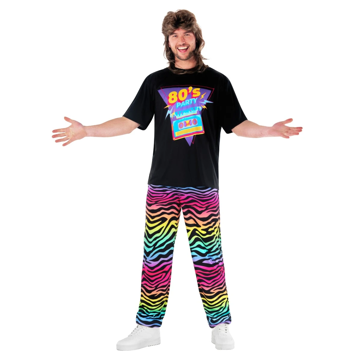 Costume Da Festaiolo Anni '80 Da Uomo 10 Costume Da Festaiolo Anni '80 Da Uomo - immagine 8
