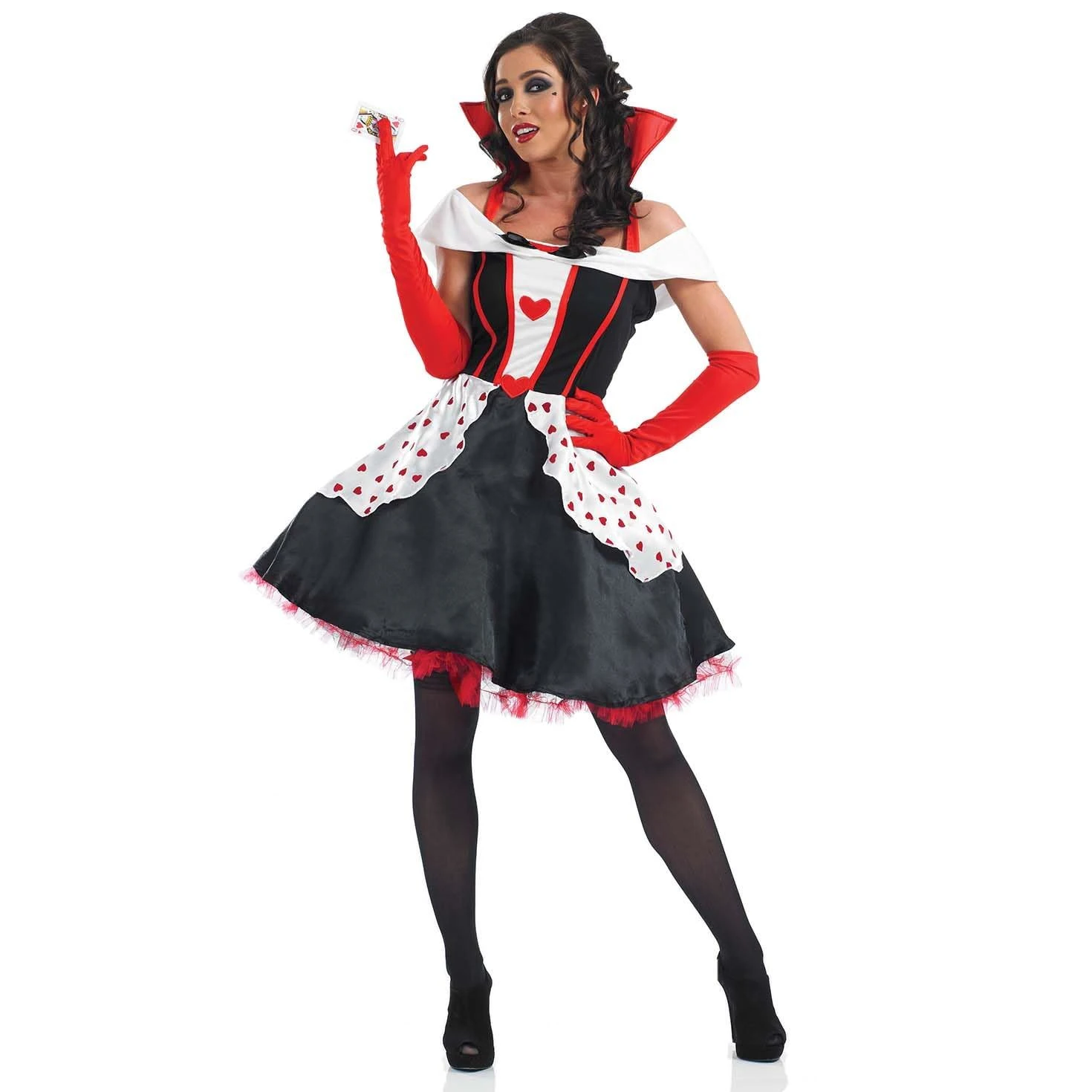 Costume Regina Di Cuori Donna 3 Costume Regina Di Cuori Donna